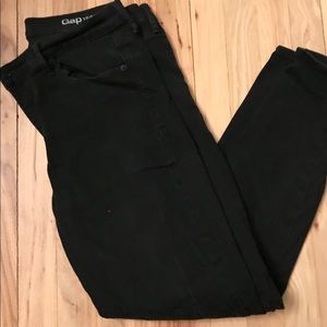 GAP skinny black jean